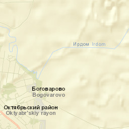 Bogovarovo Street Map