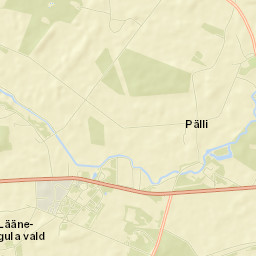 Lääne-Nigula vald Street Map