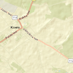 Koeru Street Map