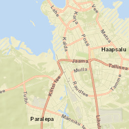 Haapsalu linn Street Map