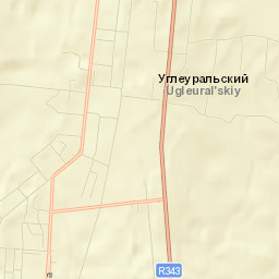 Ugleural’skiy Street Map