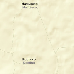 Kostino Street Map