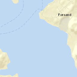 Forsand Street Map