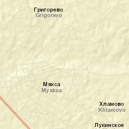 Myaksa Street Map