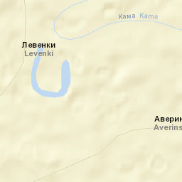 Afanas’yevskiy Rayon Street Map