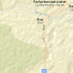 Lyubytino Street Map