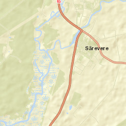 Särevere Street Map