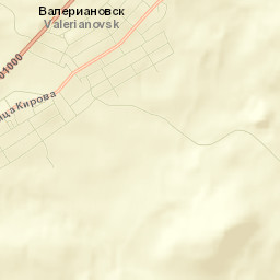 Valerianovsk Street Map