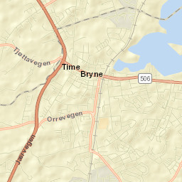 Bryne Street Map