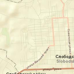 Slobodskoy Street Map