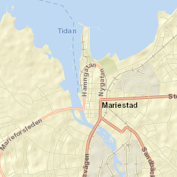 Mariestad Street Map