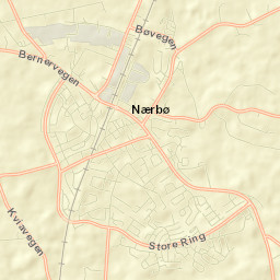 Nærbø Street Map