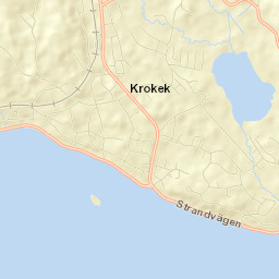 Krokek Street Map