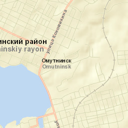Omutninsk Street Map