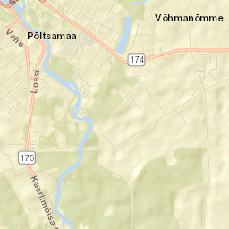 Põltsamaa vald Street Map