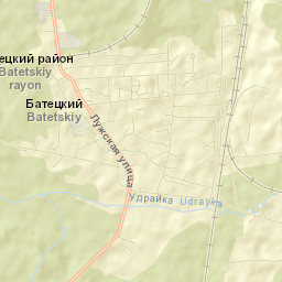 Batetskiy Street Map