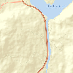 Bjerkreim Street Map