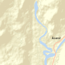 Åseral Street Map
