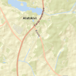 Alatskivi Street Map