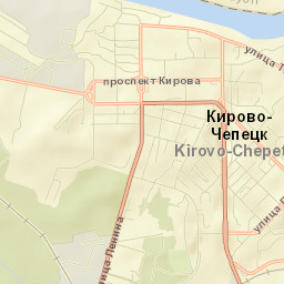 Kirovo-Chepetsk Street Map