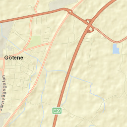 Götene Street Map