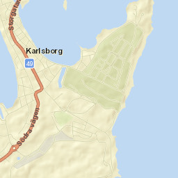 Karlsborg Street Map