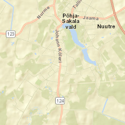 Suure-Jaani Street Map