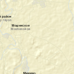 Moshenskoye Street Map