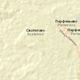 Parfen’yevo Street Map