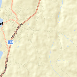 Hunnebostrand Street Map