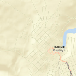 Pashiya Street Map