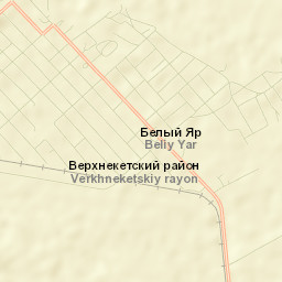 Belyy Yar Street Map