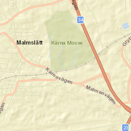 Malmslätt Street Map