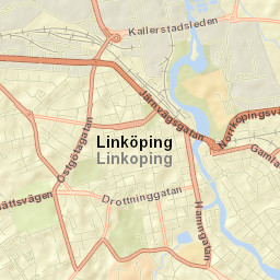 Linköping Street Map