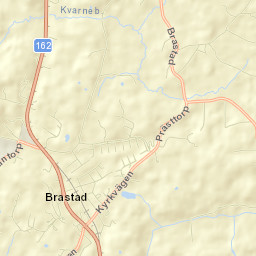 Brastad Street Map