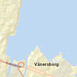 Vänersborg Street Map