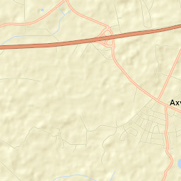 Axvall Street Map