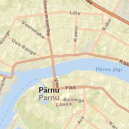 Pärnu Street Map