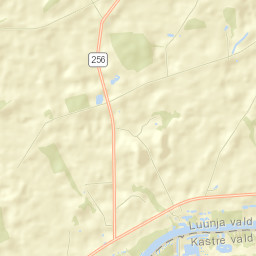 Luunja vald Street Map