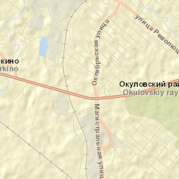 Okulovka Street Map