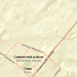 Siva Street Map
