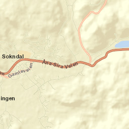Sokndal Street Map