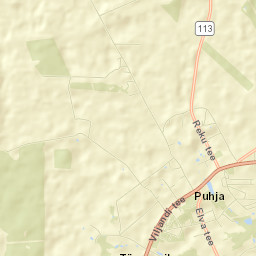 Puhja Street Map