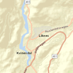 Liknes Street Map