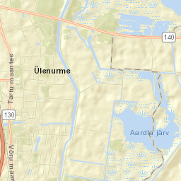 Ülenurme Street Map