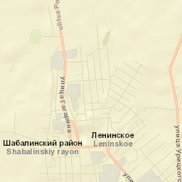 Leninskoye Street Map