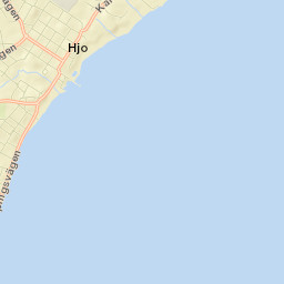 Hjo Street Map