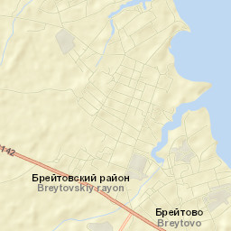 Breytovo Street Map