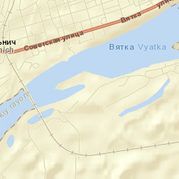 Kotel’nich Street Map