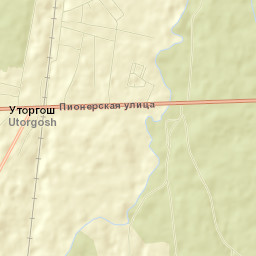 Utorgosh Street Map
